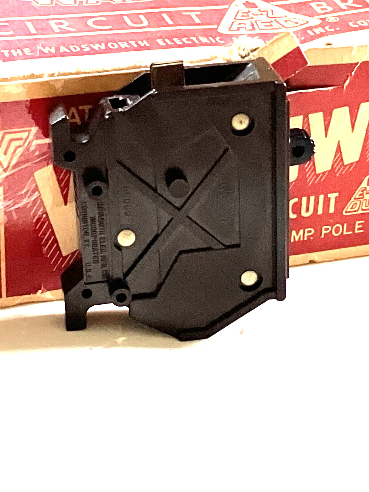 Wadsworth A150 A50 50 Amp 1 Pole Type A Plastic Foot Breaker “50” on Face USED!!