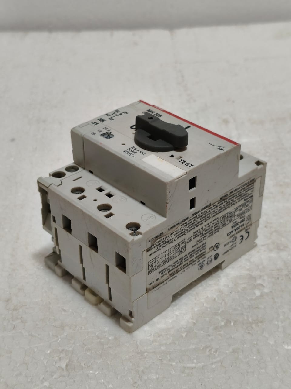 ABB MS 325 MOTOR PROTECTION CIRCUIT BREAKER RANGE 16-20AMP FREE FAST