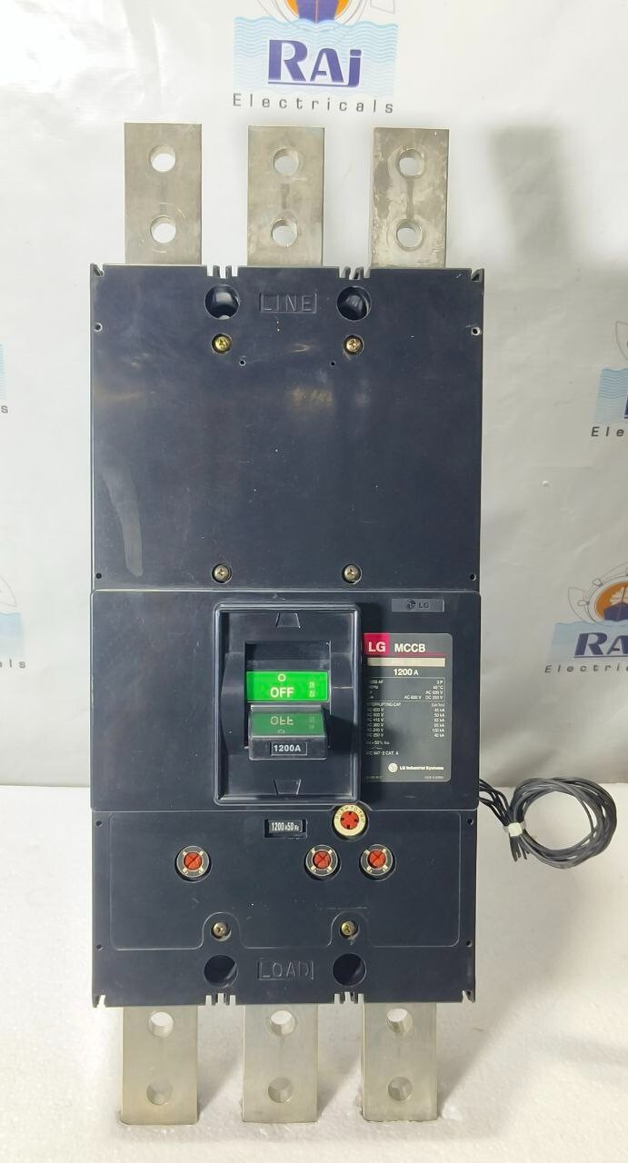 LG ABS 1203 3POLE 1200A CIRCUIT BREAKER MCCB AC600V DC250V ABS1203 FREE SHIPPING