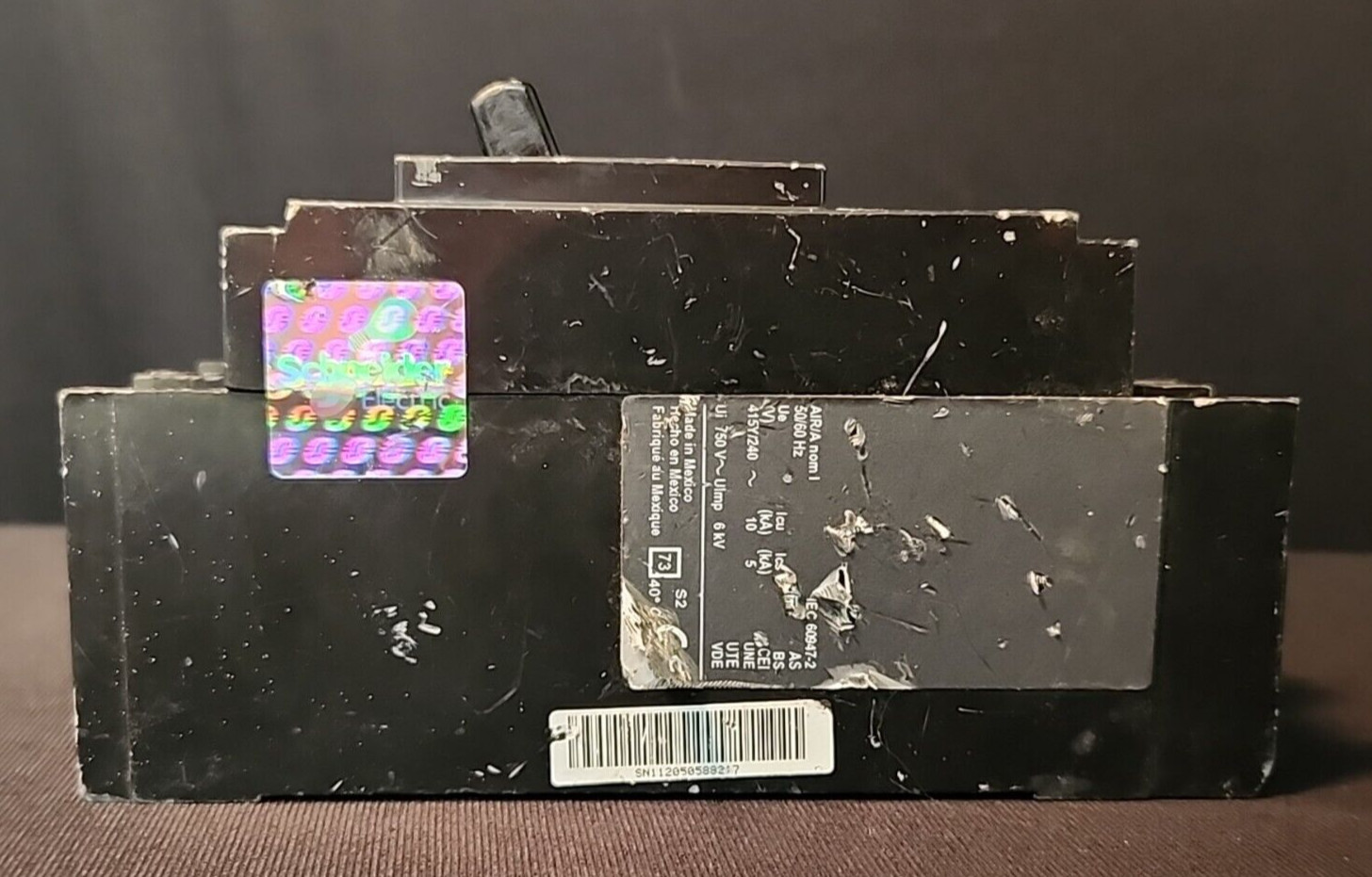 Square D PowerPact QB 225 Circuit Breaker QBL22225