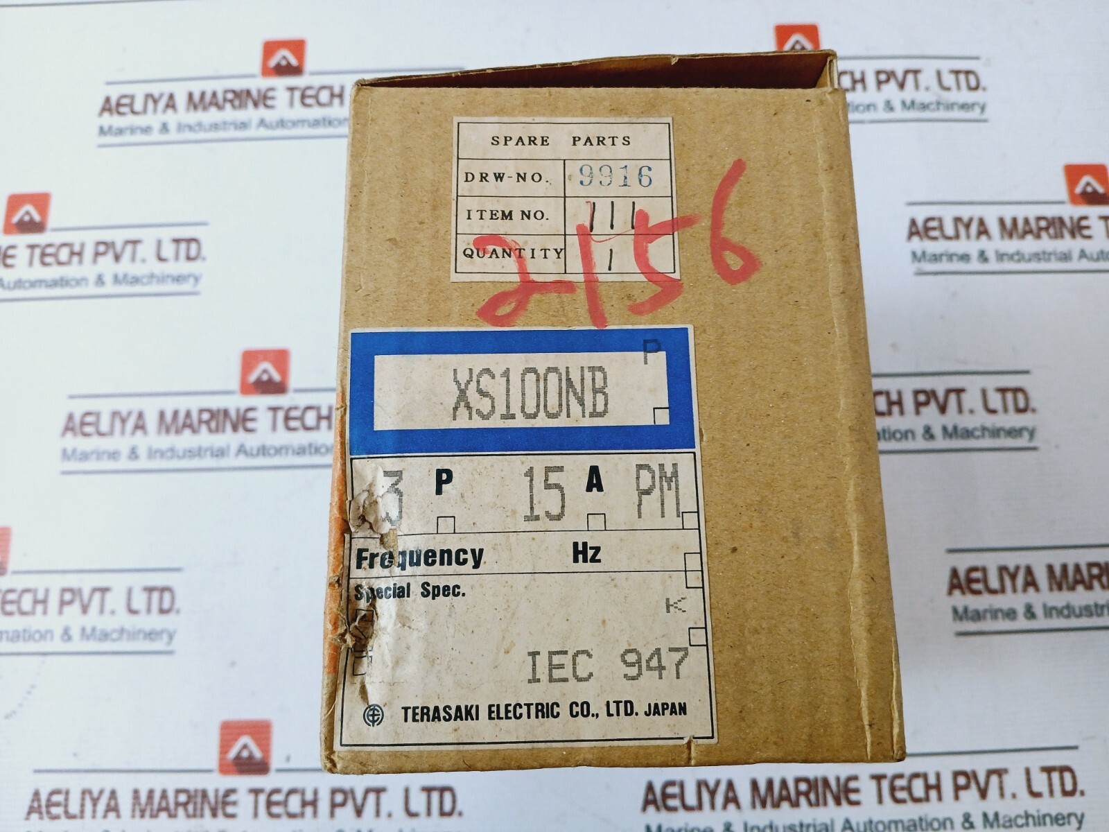 Terasaki XS100NB Tembreak Circuit Breaker 3 Pole AC690V 15A 50~60HZ 41-20960