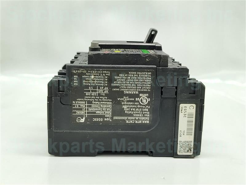 Fuji Electric FA EG53C EB3BEC-010B E.L. Circuit Breaker 10A 30 Days Warranty
