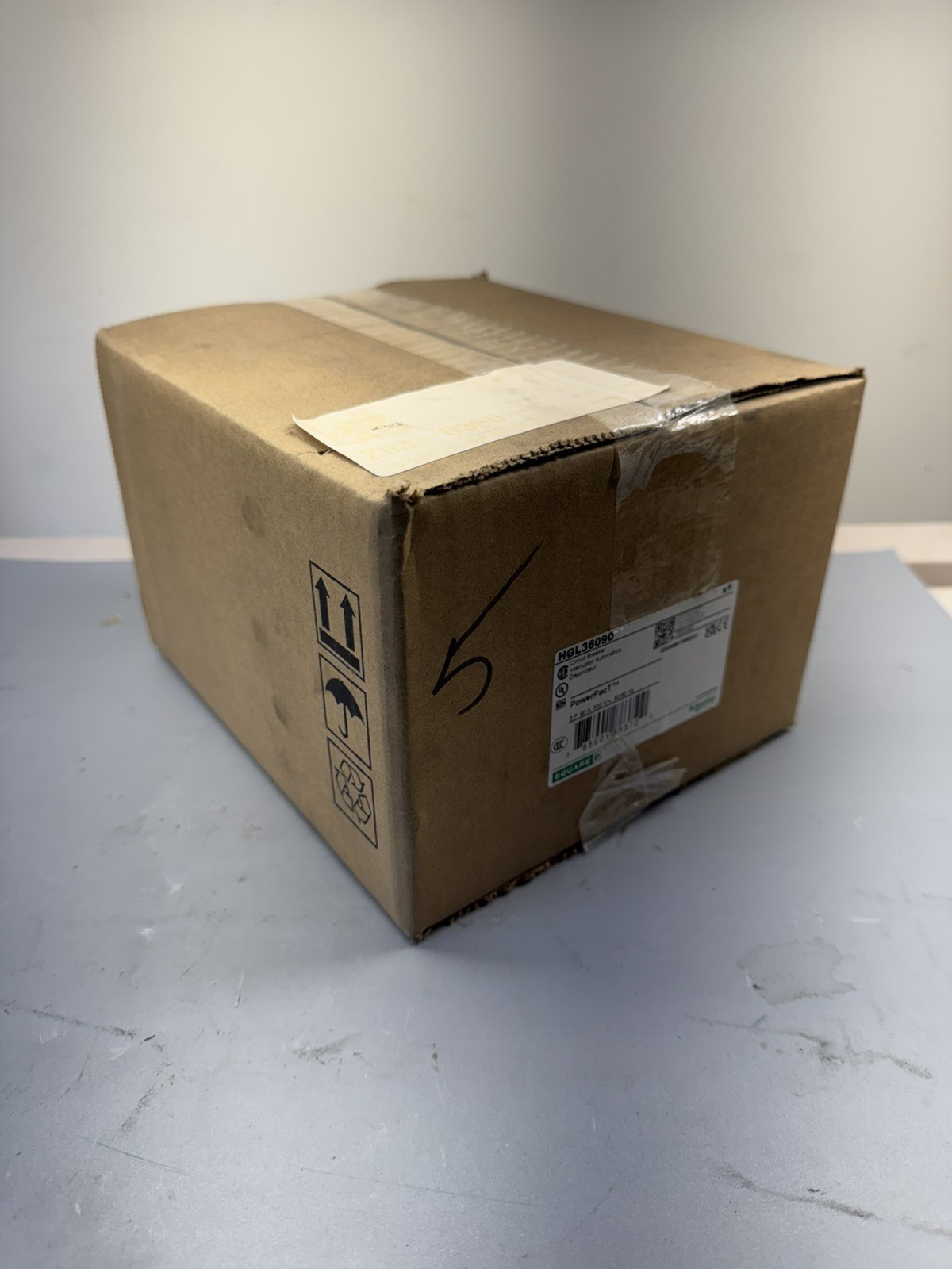 Square D HGL36090 90A 3P 600V PowerPact Circuit Breaker *New* Factory Sealed*