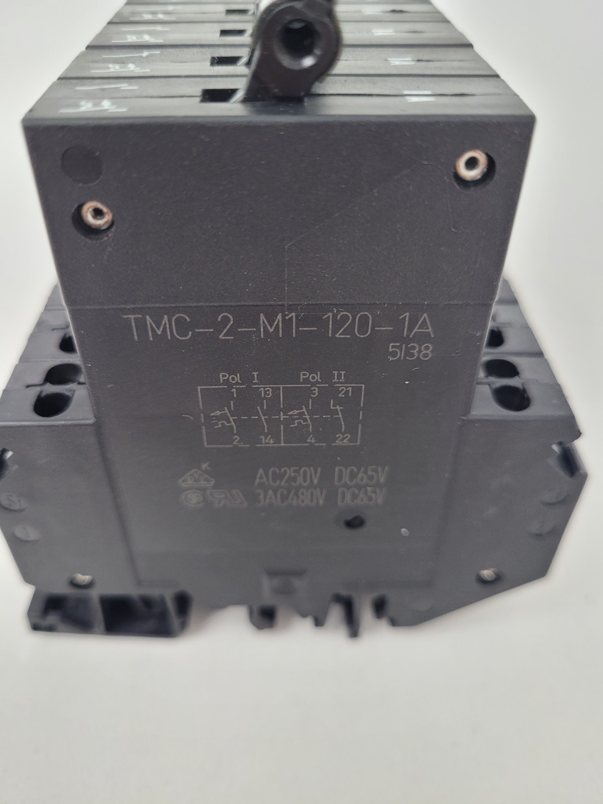Lot of 3- TMC-2-M1-120-1A Phoenix Contact 1 Amp Circuit Breaker- Next Day Option