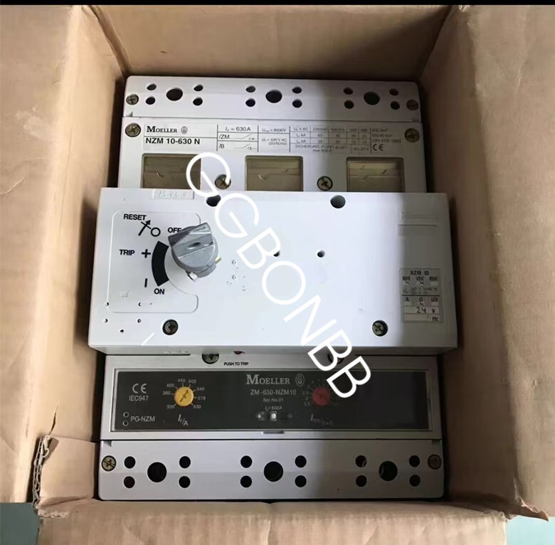 1PCS Admiralty MOELLER Circuit Breaker NZM10-630N FedEx or DHL or UPS