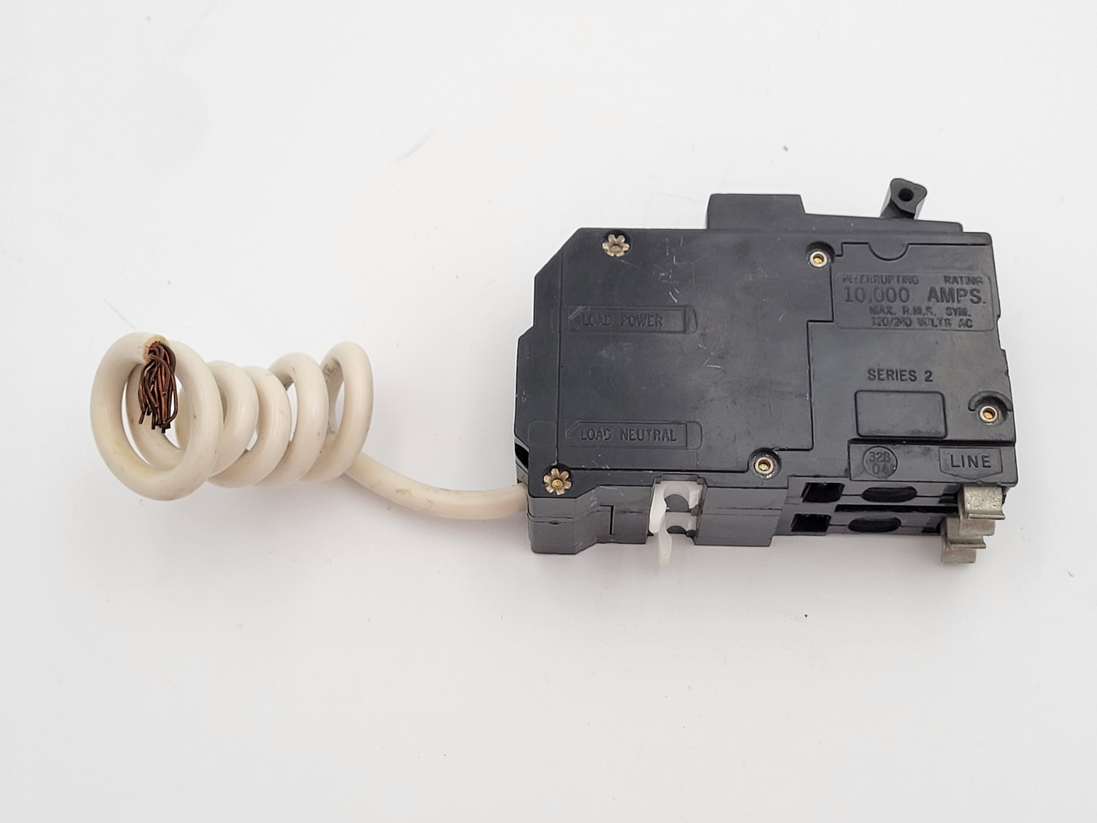 Square D QO 50 A 2 Pole Ground Fault Circuit Interrupter Breaker QO250GFI