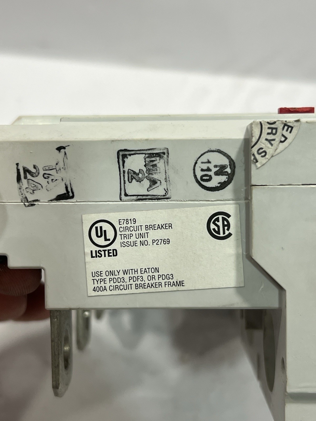 Eaton PDG3XTFA30225 Power Defense Thermal Magnetic Trip Unit