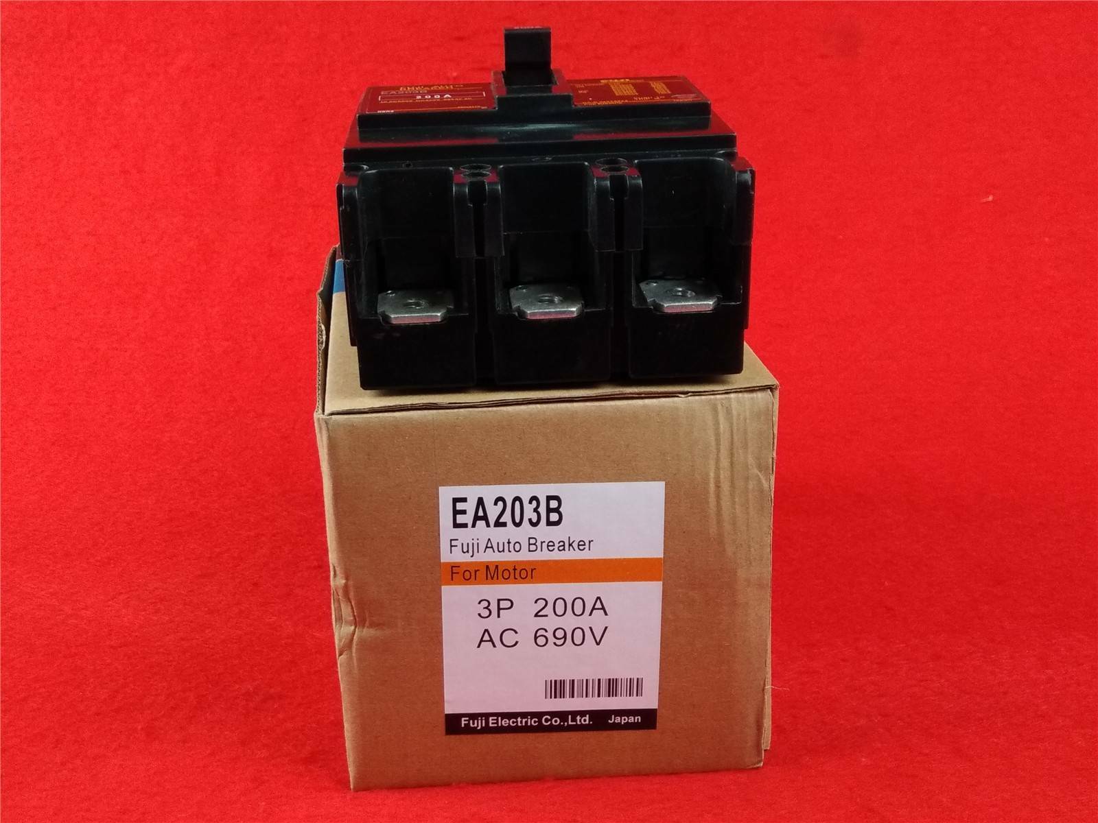 New Fuji EA203B 200A/690V 3P Automation Auto Circuit Breaker