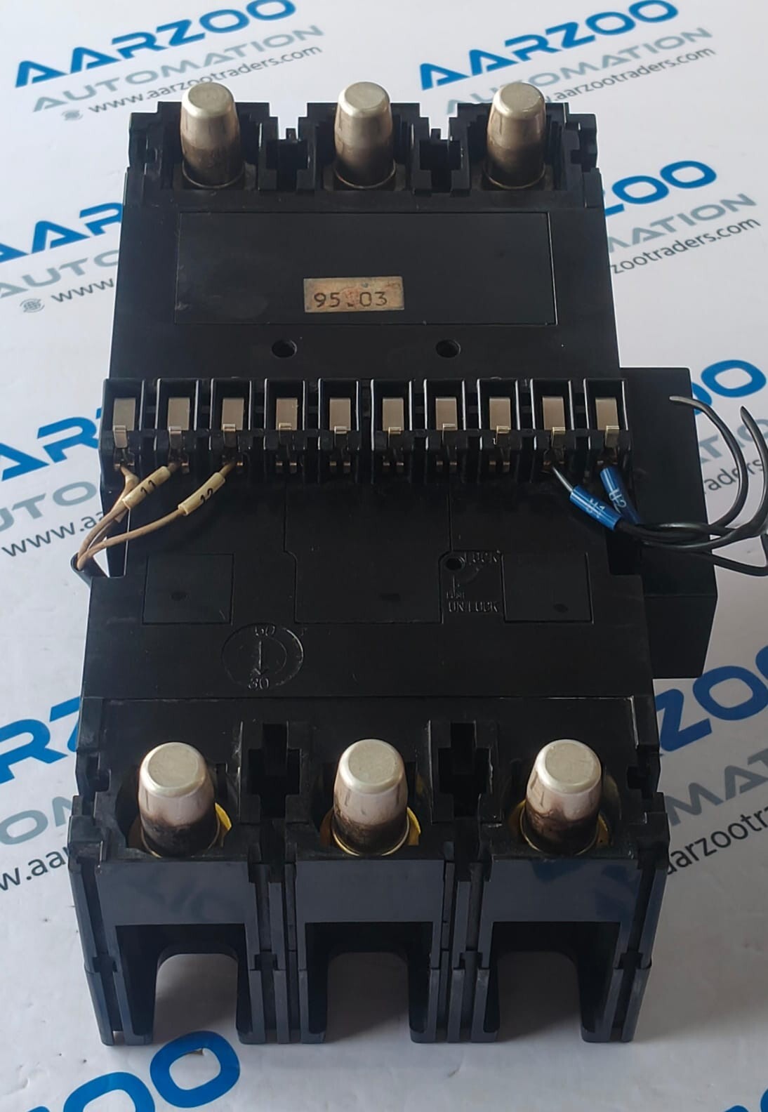 TERASAKI XS400CS TemBreak 300A CIRCUIT BREAKER with XCU1S UVT Controller | USED