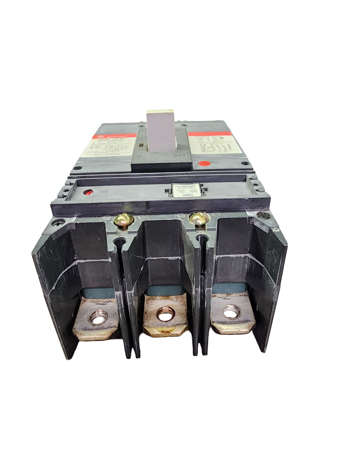GE Spectra RMS SGLA36AT0400 Circuit Breaker 400A Frame 600V 3‑Pole with 400A Rat