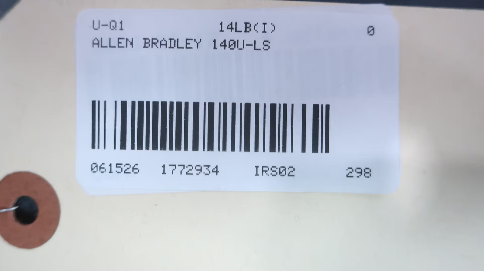 Allen Bradley 140U-LS Molded Case Switch 400a 240/480/600v-ac 3p