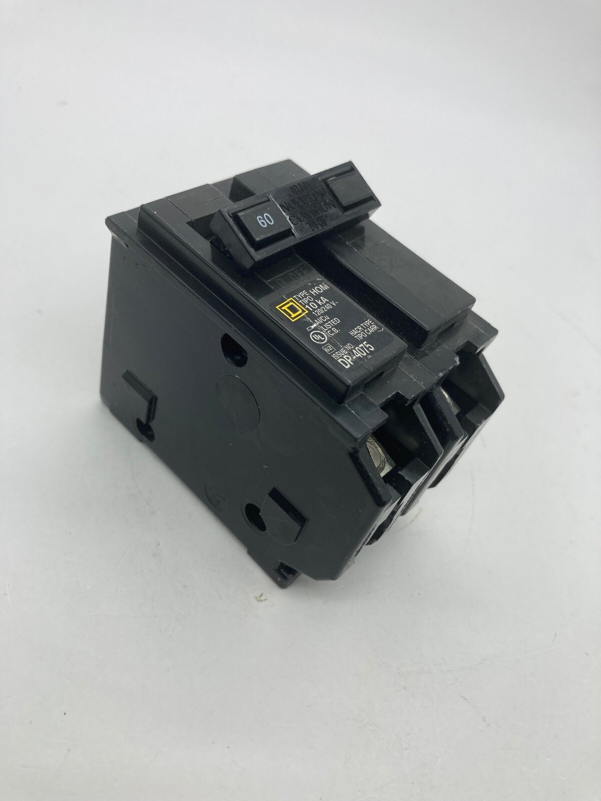 Homeline HOM260 2 Pole 60 Amp 120 240V AC Type HOM Plug In Circuit Breaker New