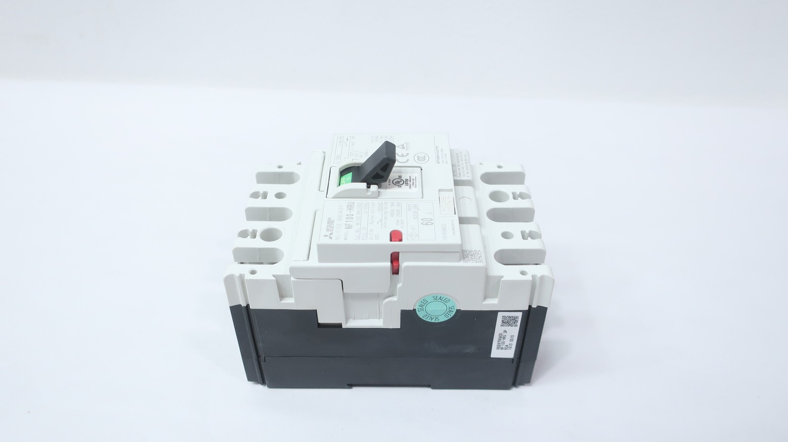 Mitsubishi NF100-HRU Molded Case Circuit Breaker 480v-ac 3p 60a Amp