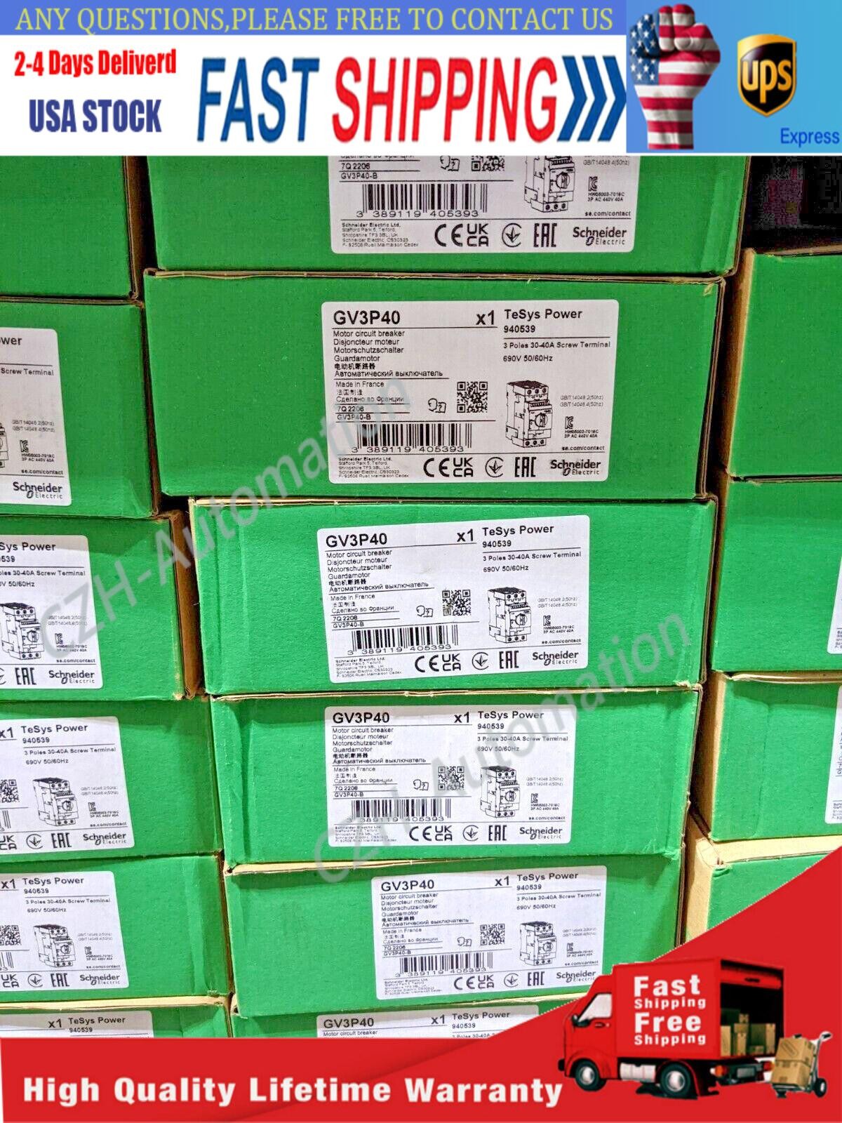 Schneider Electric TeSys Deca Circuit Breaker 30 to 40A GV3P40