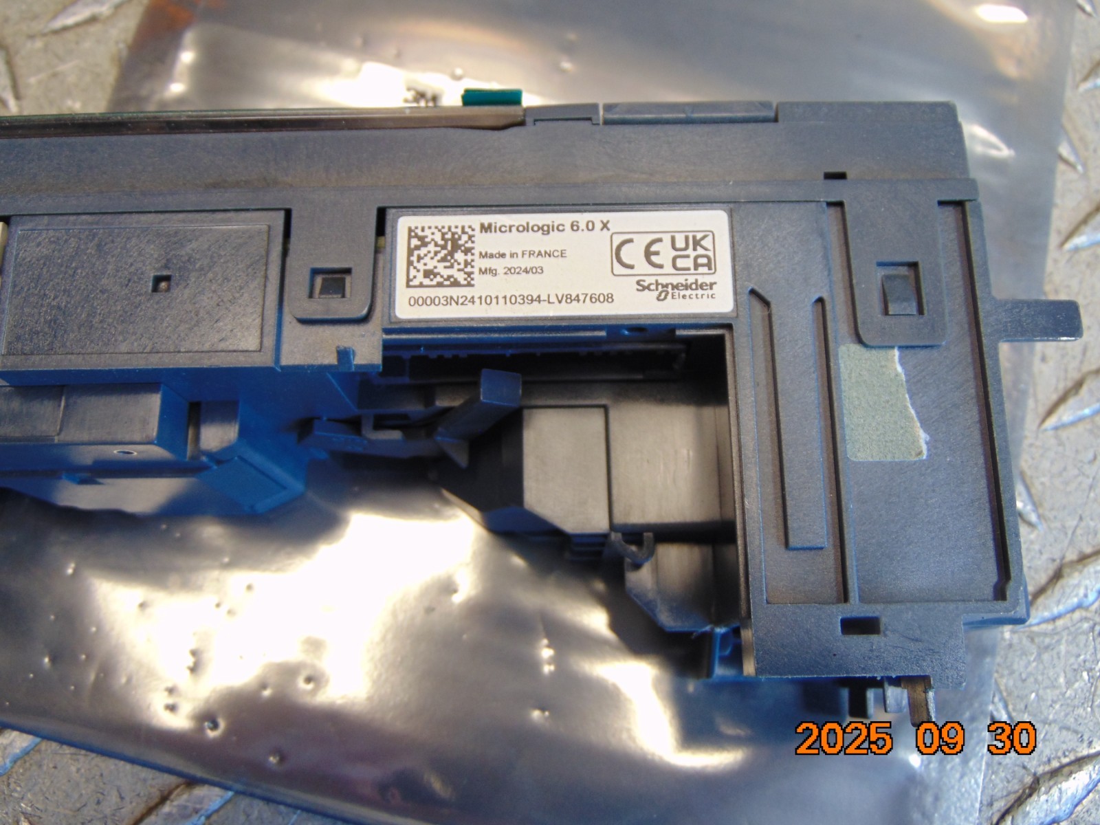 SCHNEIDER LV847608FS MICROLOGIC 6.0X CONTROL UNIT
