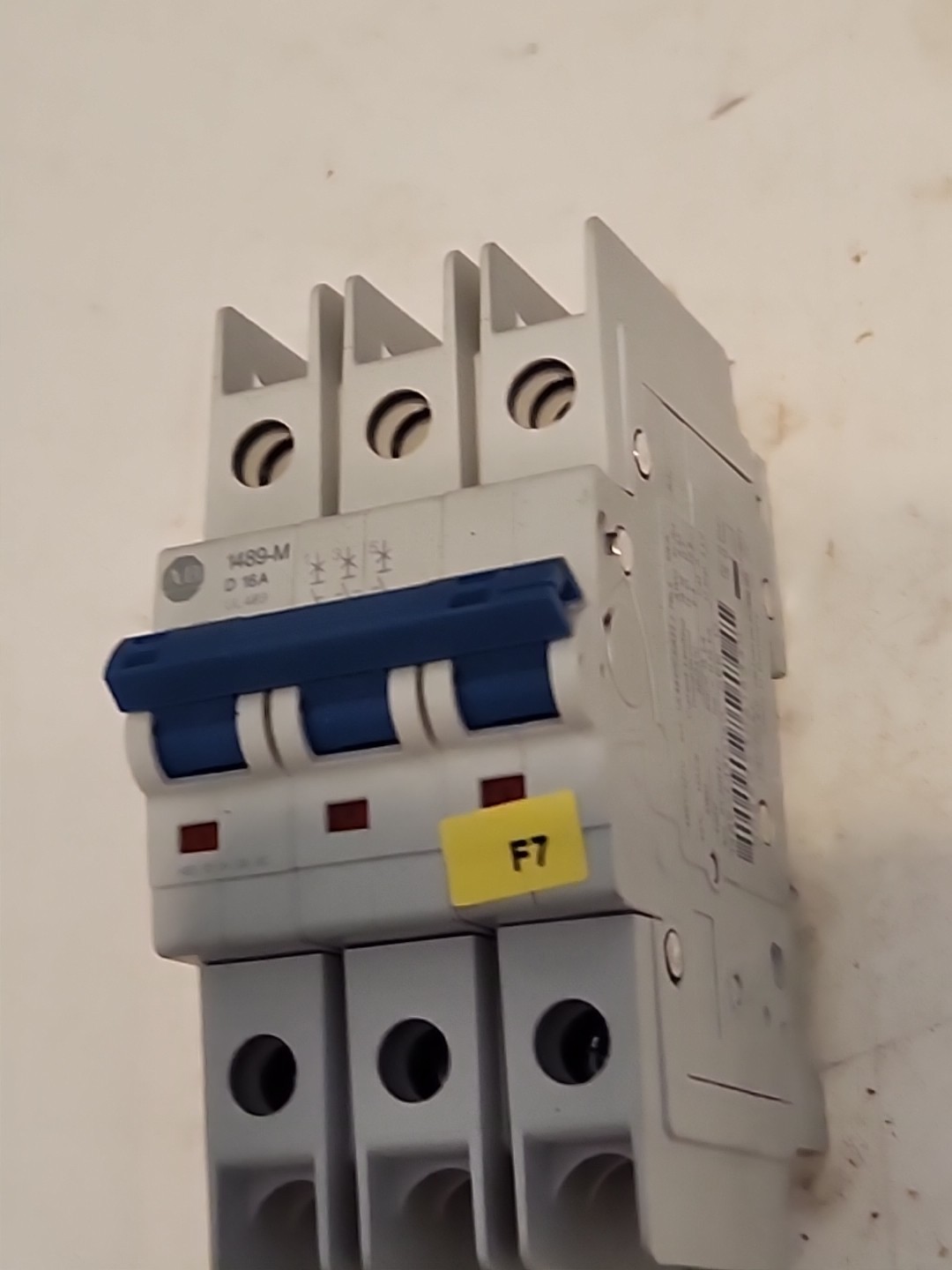 ALLEN BRADLEY D 16A Breaker 1489-M3D160 / 1489M3D160 (USED) Free Shipping