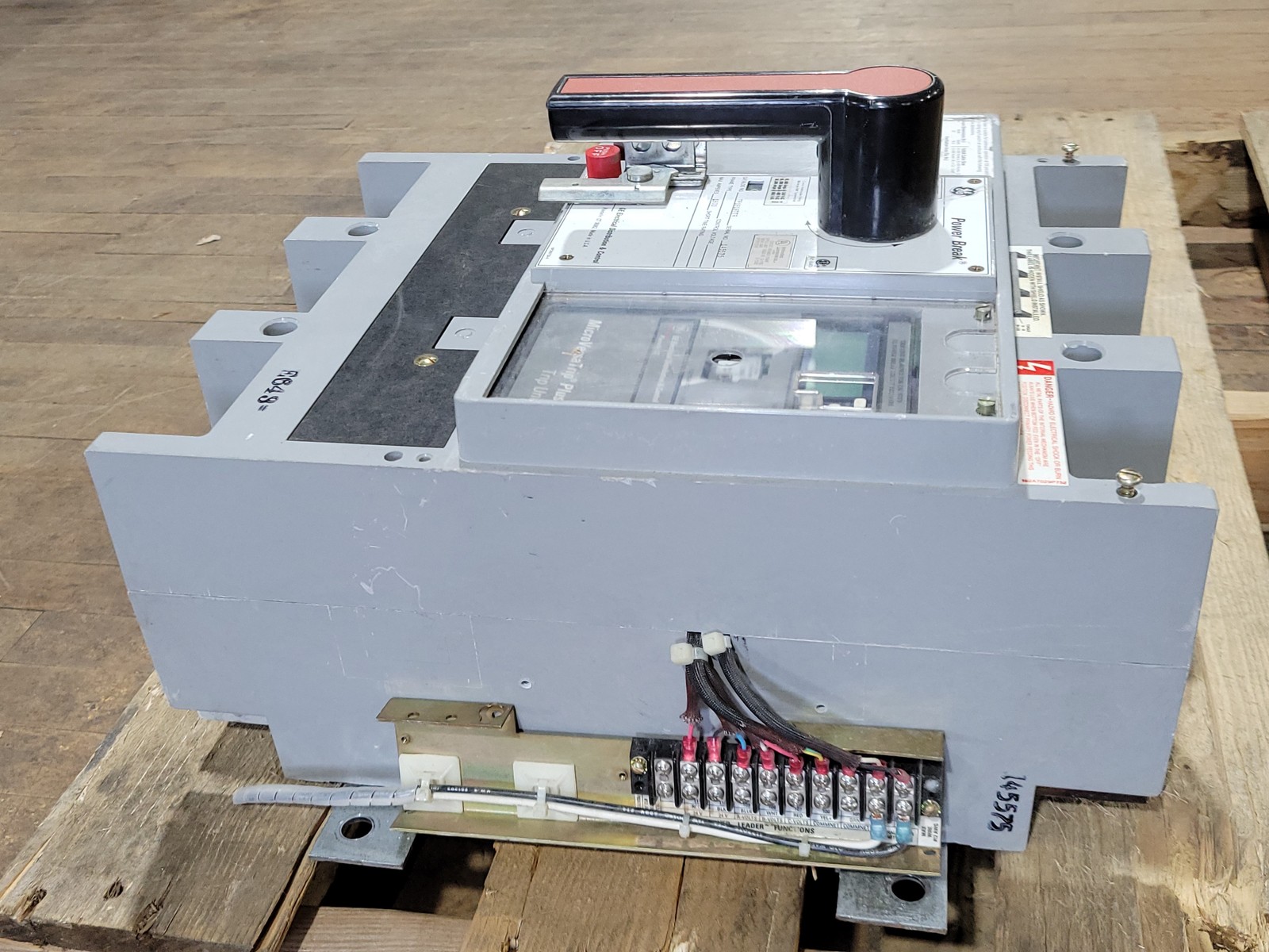 General Electric TP1616TTR Power Break Circuit Breaker 1600A 3P 600VAC Trip Plug