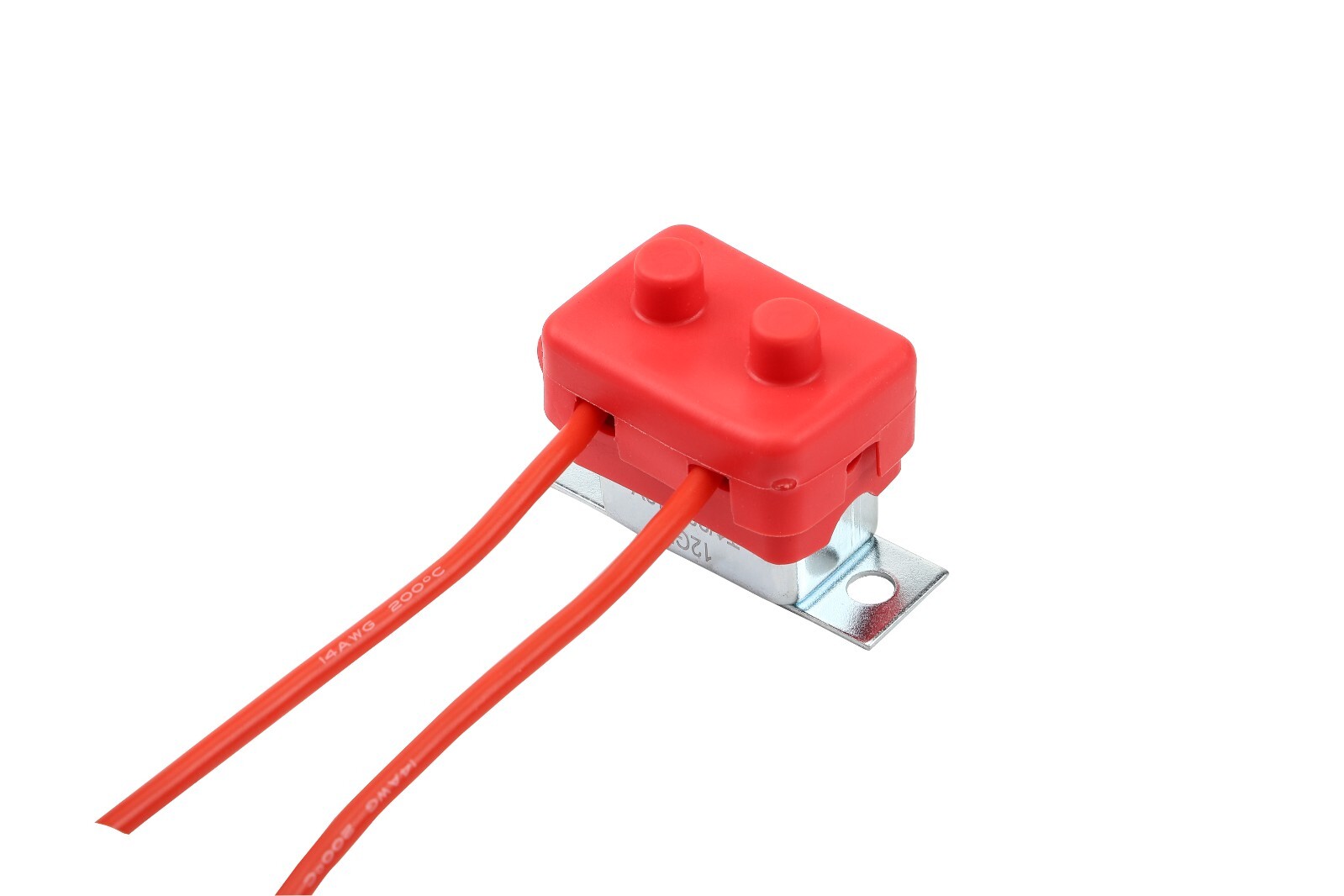 GLOSO E513C Stud Type Circuit Breaker, Auto Reset(T1), Lengthwise Bracket, Metal
