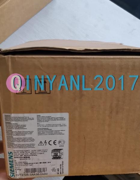 ONE New Siemens Circuit breaker 3VT2725-3AA36-0AA0 3VT2 725-3AA36-0AA0