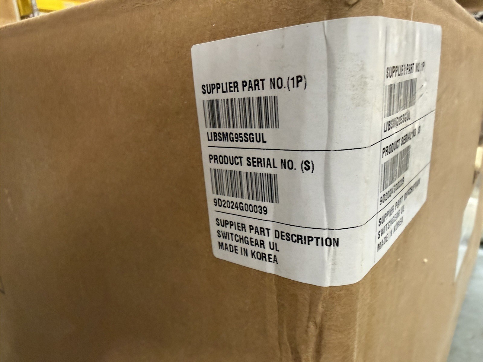 NEW Square D LLF37060D33 PowerPacT L 600A 3P 500VDC Circuit Breaker Samsung SDI