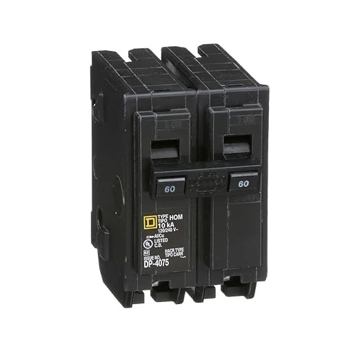 Square D by Schneider Electric Homeline 60 Amp Mini Circuit Breaker ‎HOM260CP