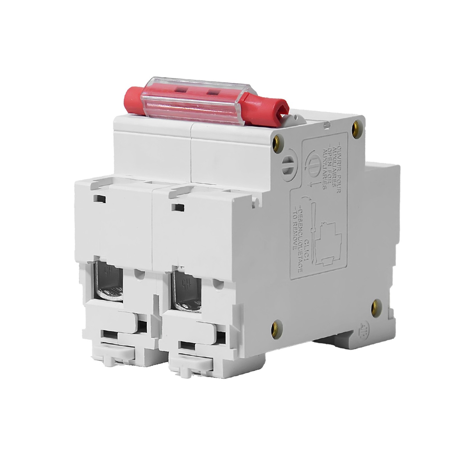 NEW MCB Mini Circuit Breaker 1/2/3P Type C 6 10 16 25 32 40 50 63 80 100 125Amp