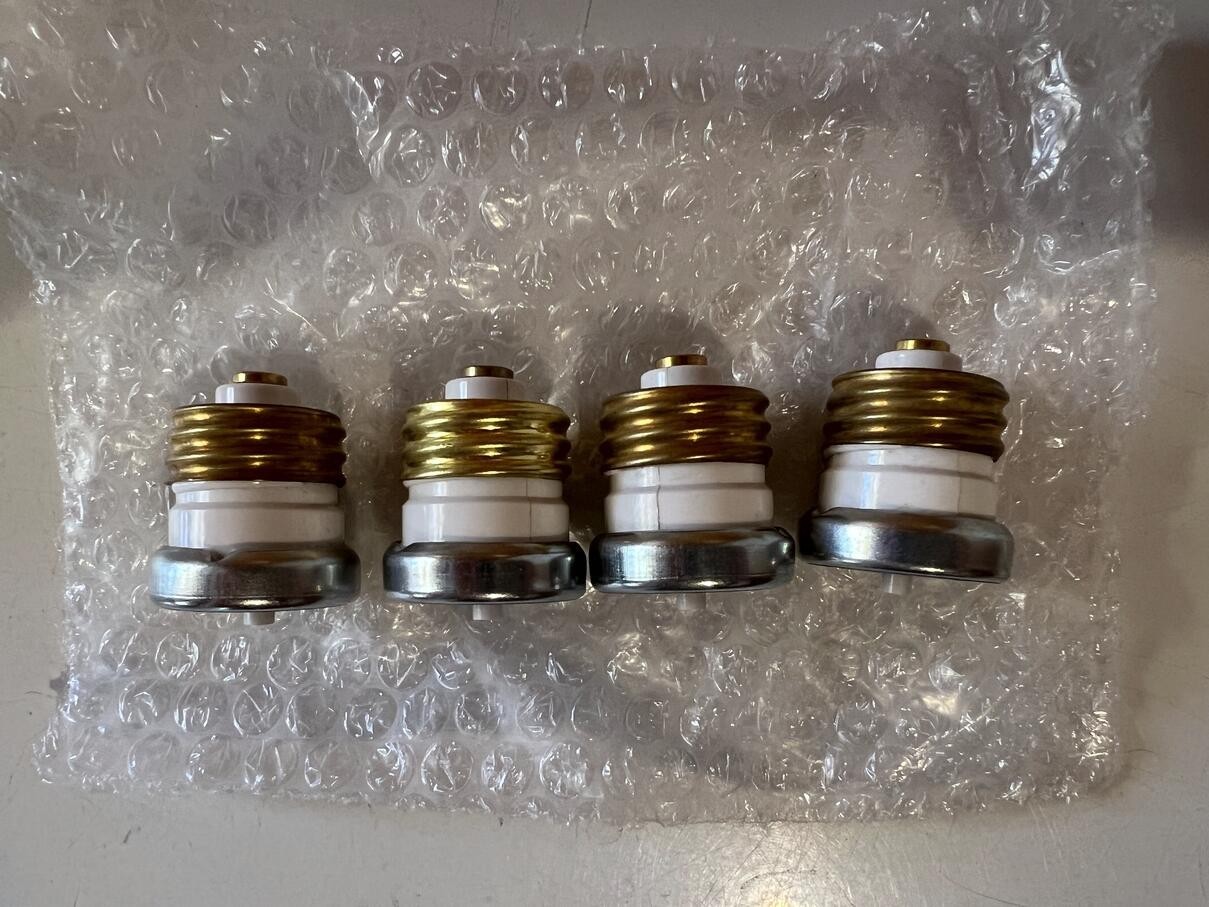 Set of 4 Buss 20A Screw-In Mini-Breakers
