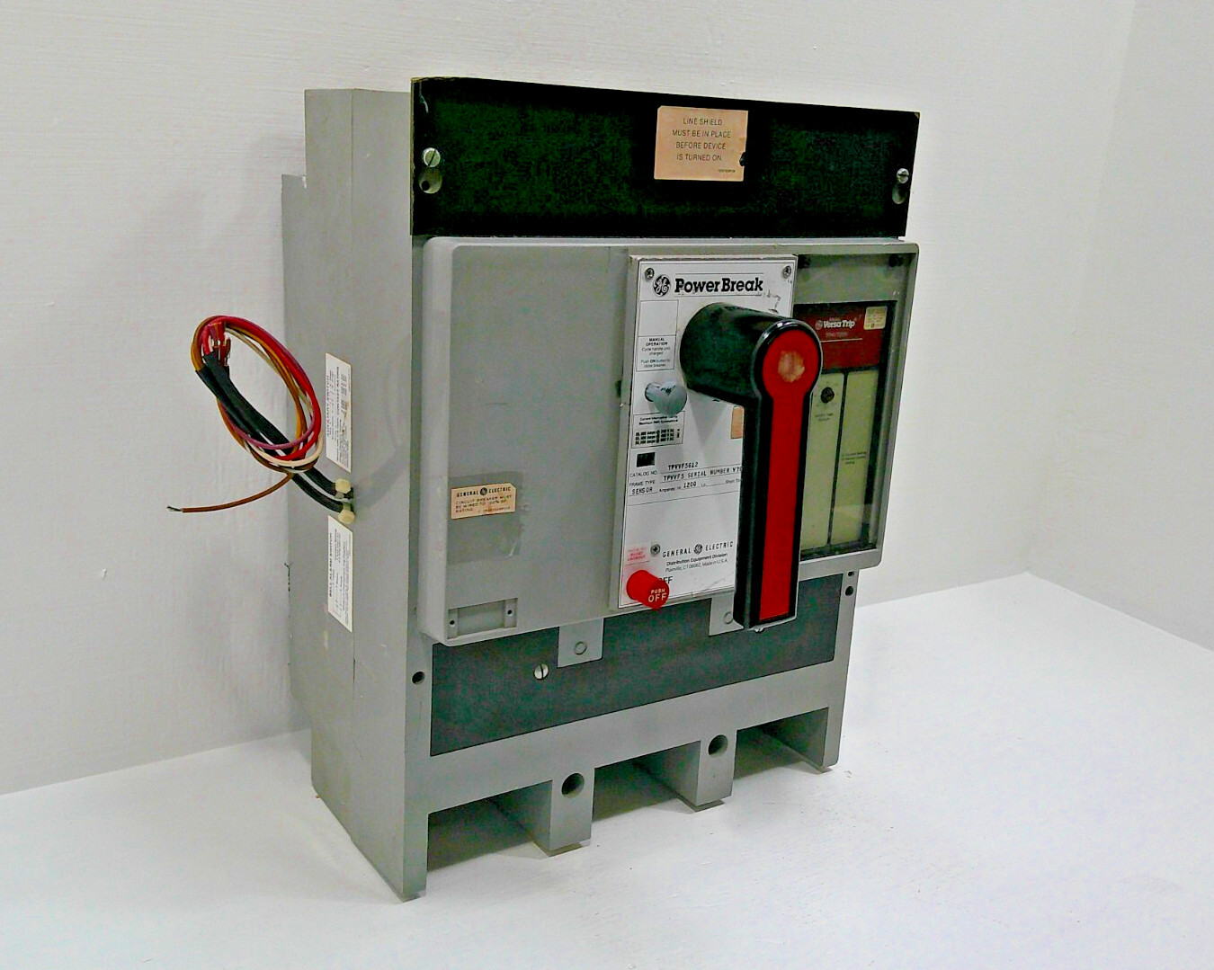 General Electric TPVVF5612 1200 Amp PowerBreak Breaker Micro Versa-Trip 1200A GE