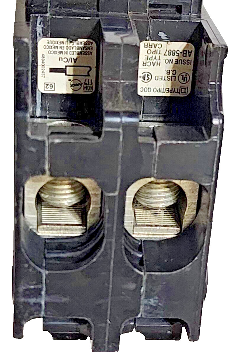 Square D QO2125 Mini Circuit Breaker 125 Amp 2 Pole 120/240Vac