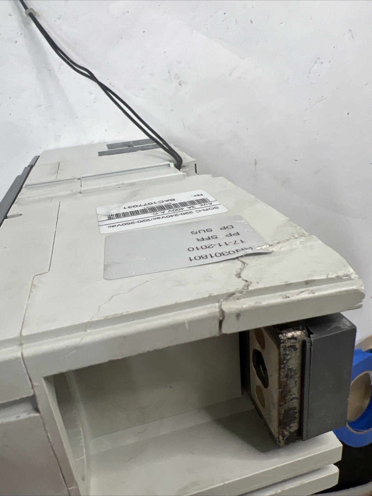 ABB S6N600BWAS 600 A CIRCUIT BREAKER 600V 3P LI SACE PR211 TRIP RECONDITIONED