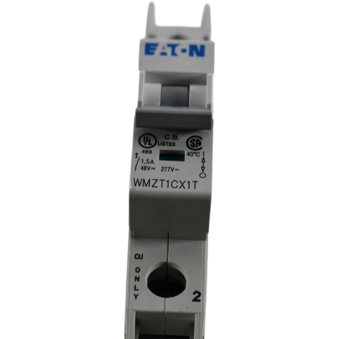 NEW Eaton WMZT1CX1T 0.1A 1 Pole Type C Miniature Circuit Breaker UL 489 277V 10k