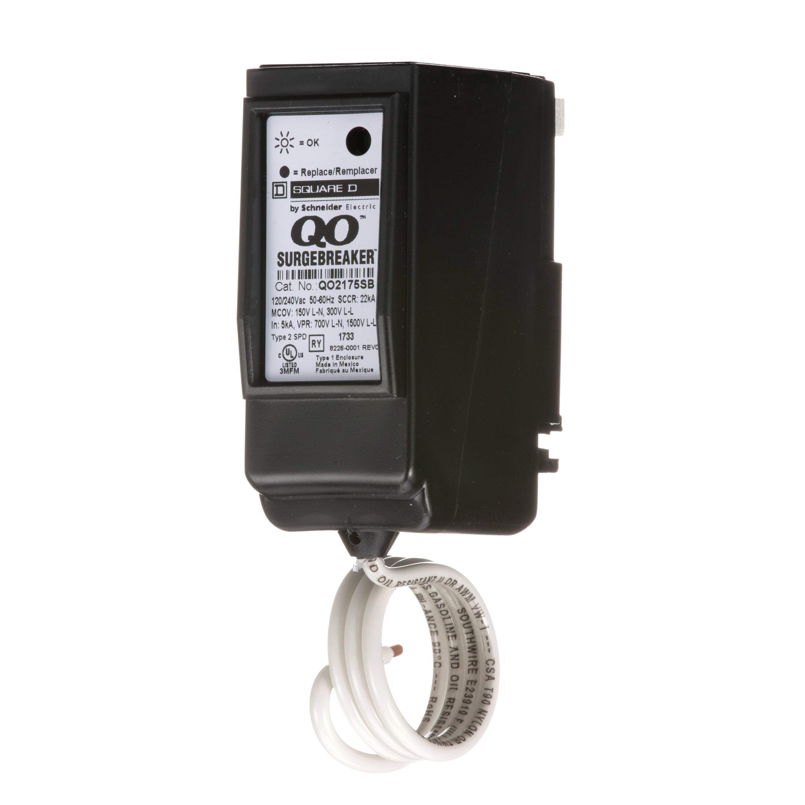 QO2175SB Square D SURGEBREAKER Parts And Accessories