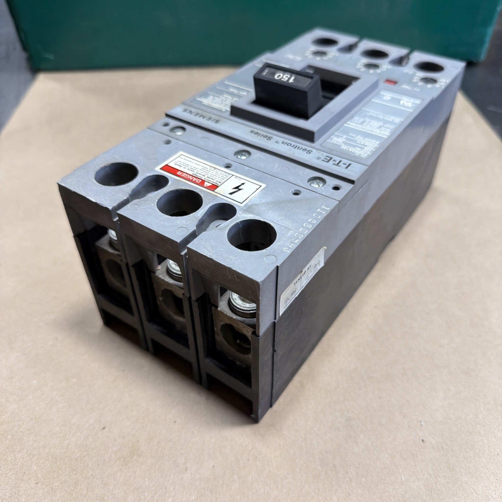 Siemens FXD63A150 Sentron Series 150A 600V 3P Circuit Breaker