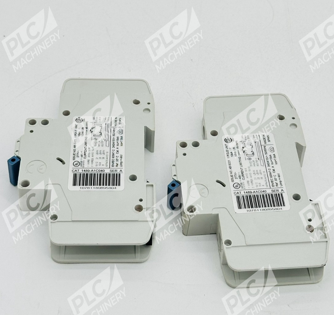 Allen Bradley 1489-A1C040 Miniature Circuit Breaker Ser A Lot of 2