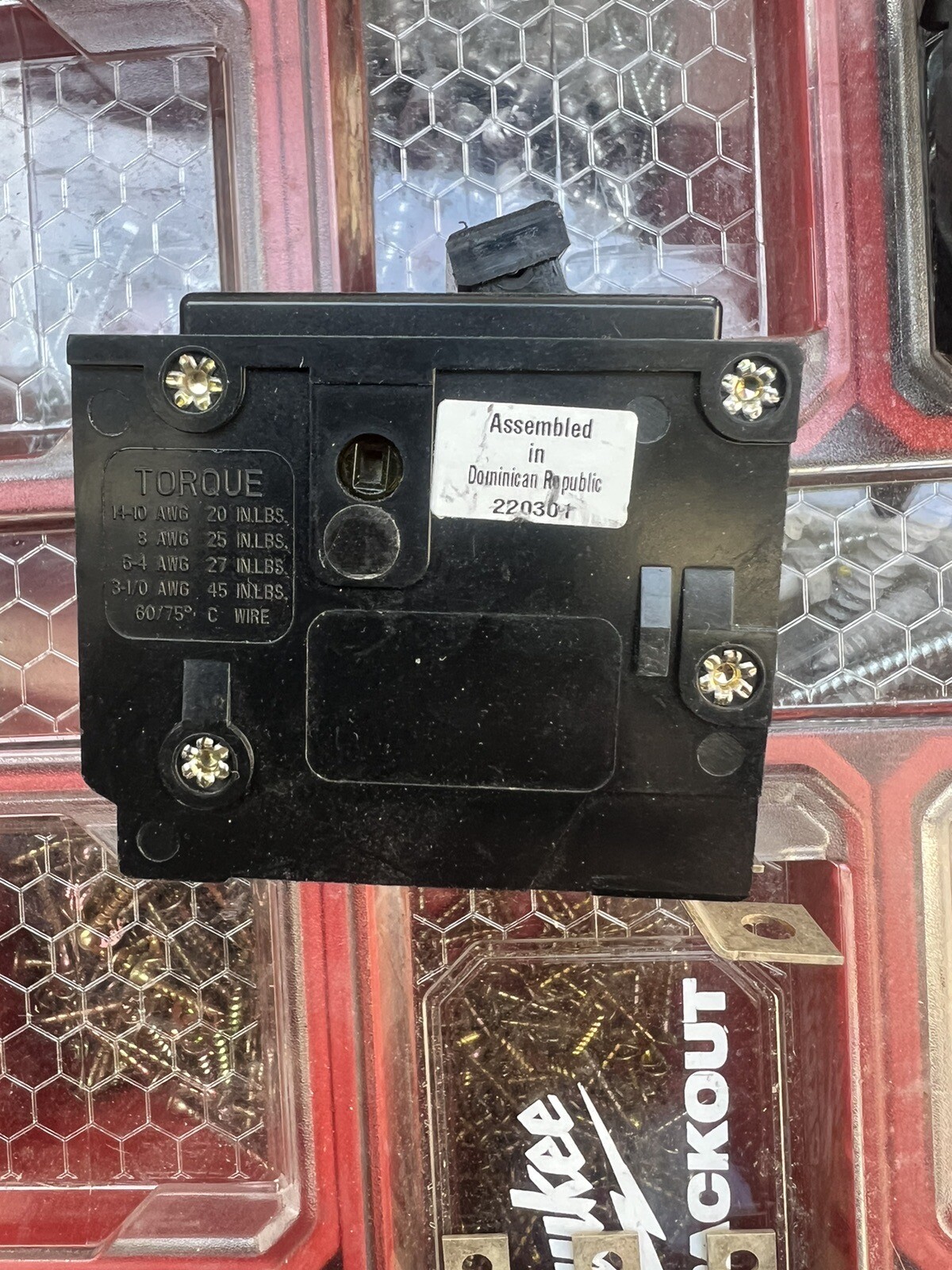 EATON CUTLER HAMMER BAB3050H 3 Pole 50 AMP Type BA Circuit Breaker 240 VAC