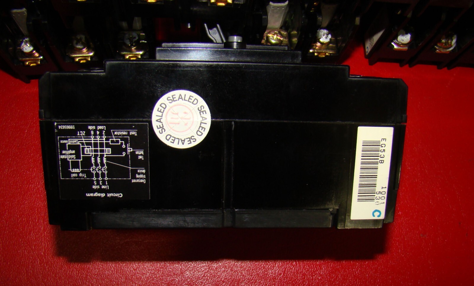 FUJI EG53B 3 Pole (5A) (10A) (15A) (20A) (30A) (40A) 50A Leakage Circuit breaker
