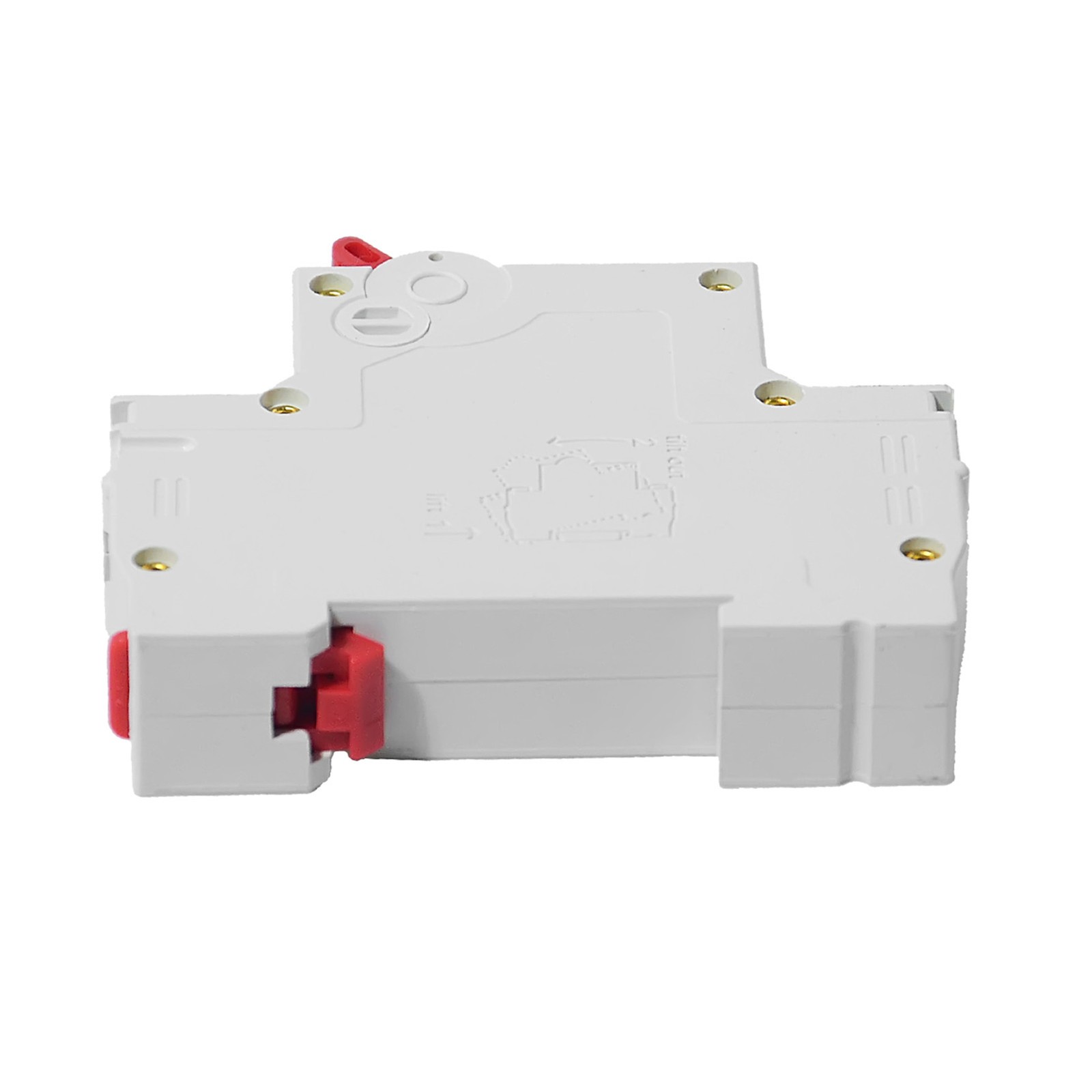 Mini Circuit Breaker Type-C 20AMP AC MCB GYM8 1Pole 4.5kA Din Rail 240V/480V