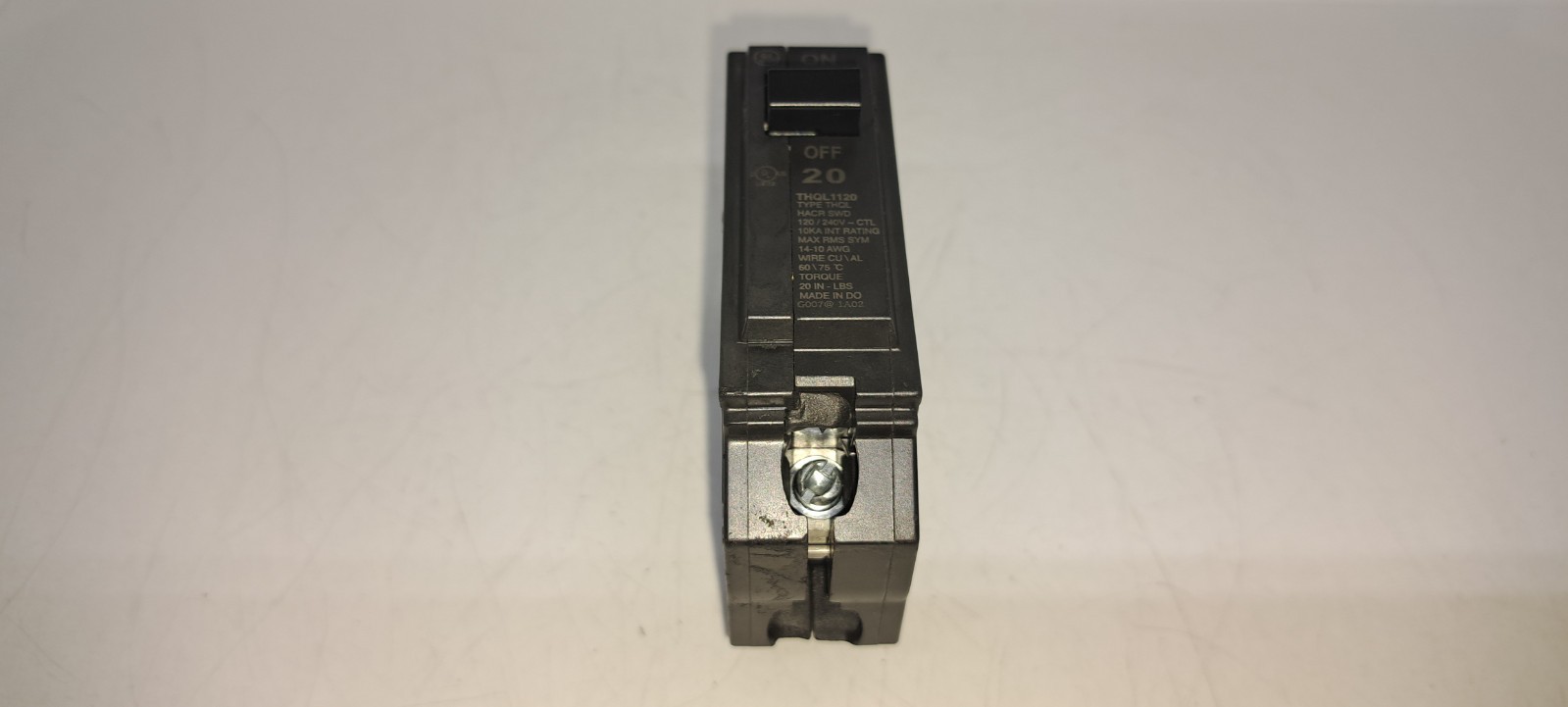 GE General Electric THQL1120 20 Amp 1 Pole 120/240V Circuit Breaker NEW