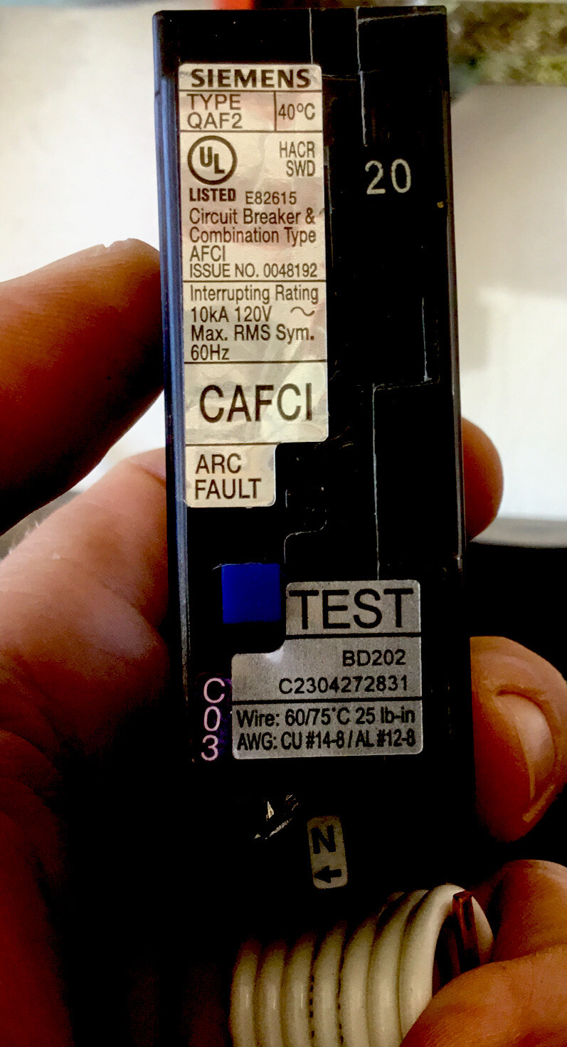 New Circuit Breaker Siemens QF120 QF120A 20 Amp 1 Pole 120V 10kA GFCI @