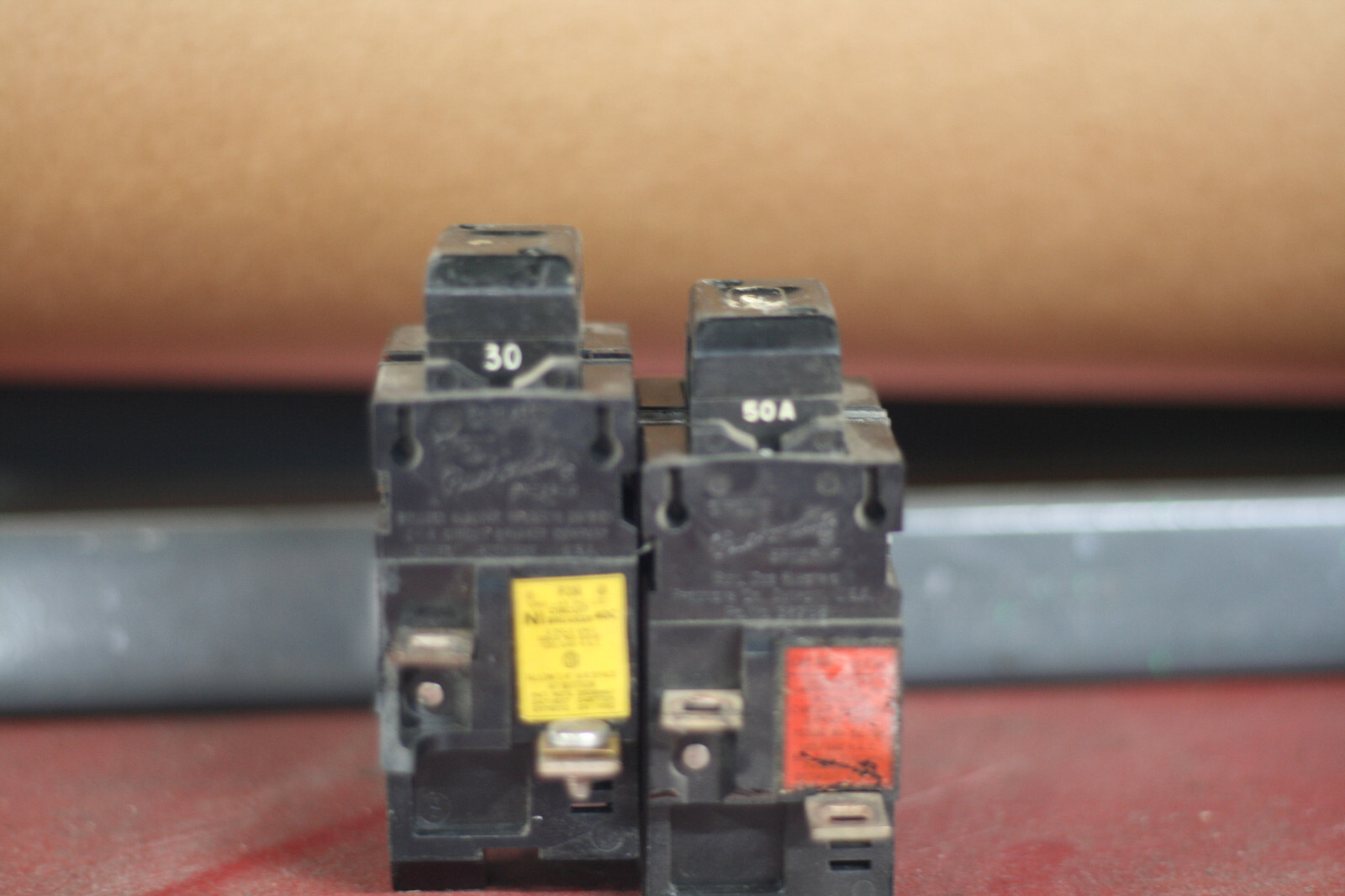 Bulldog push button circuit breaker panel lot