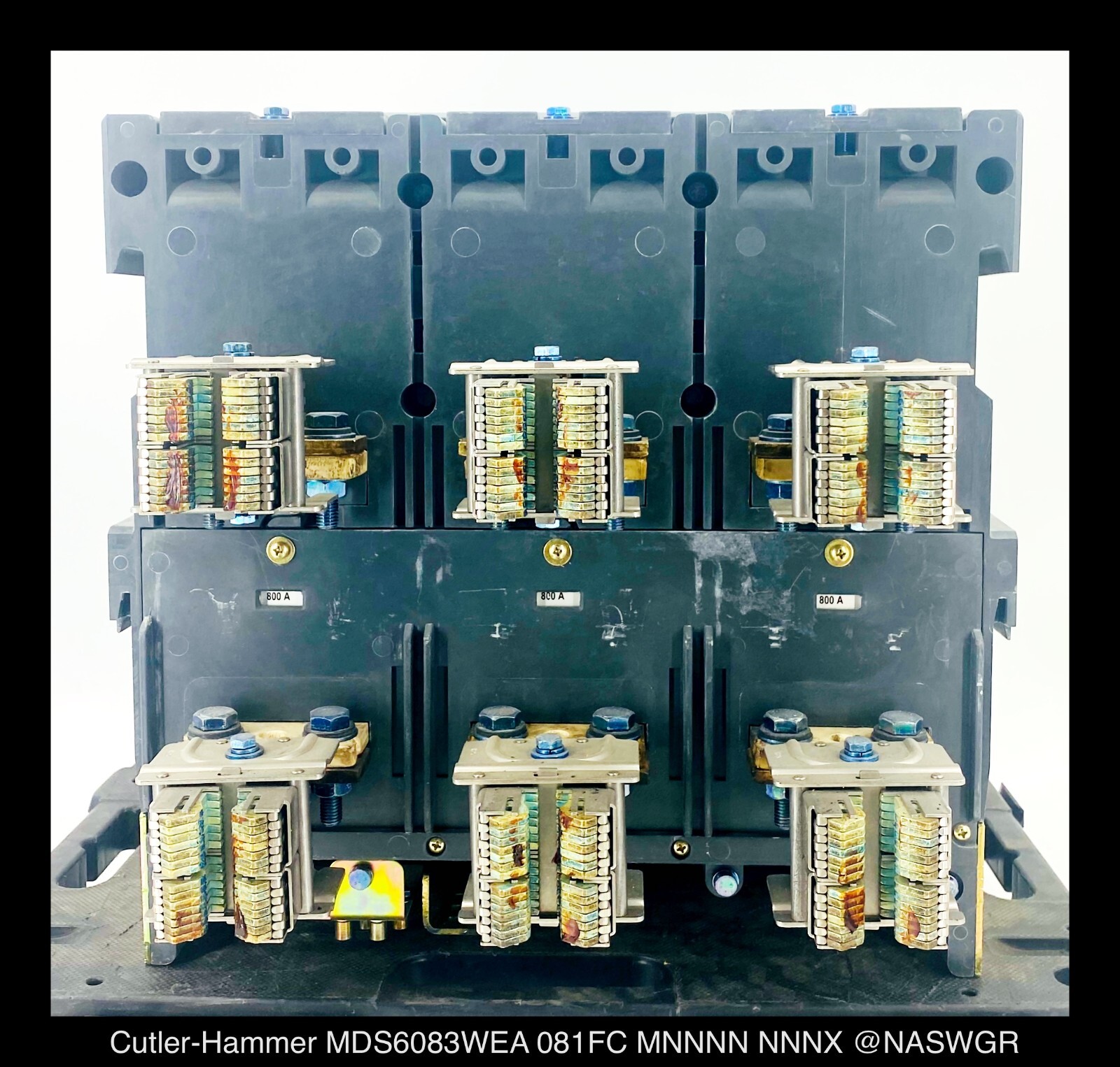 Cutler Hammer Magnum DS MDS608 Breaker (M/O,D/O) ~ 800 Amp – Tested/1Yr Warranty