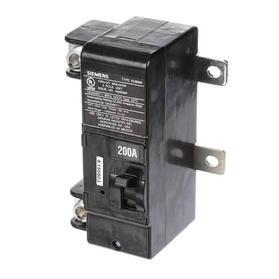 Siemens MBK200A Main Circuit Breaker 200A 2-Pole 120/240v