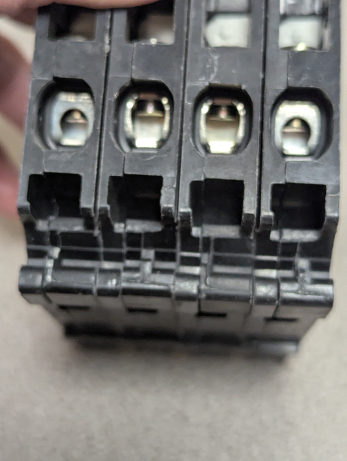 2 Pack Siemens Q22040CT 20/40A Triplex Pole Type QT Circuit Breakers