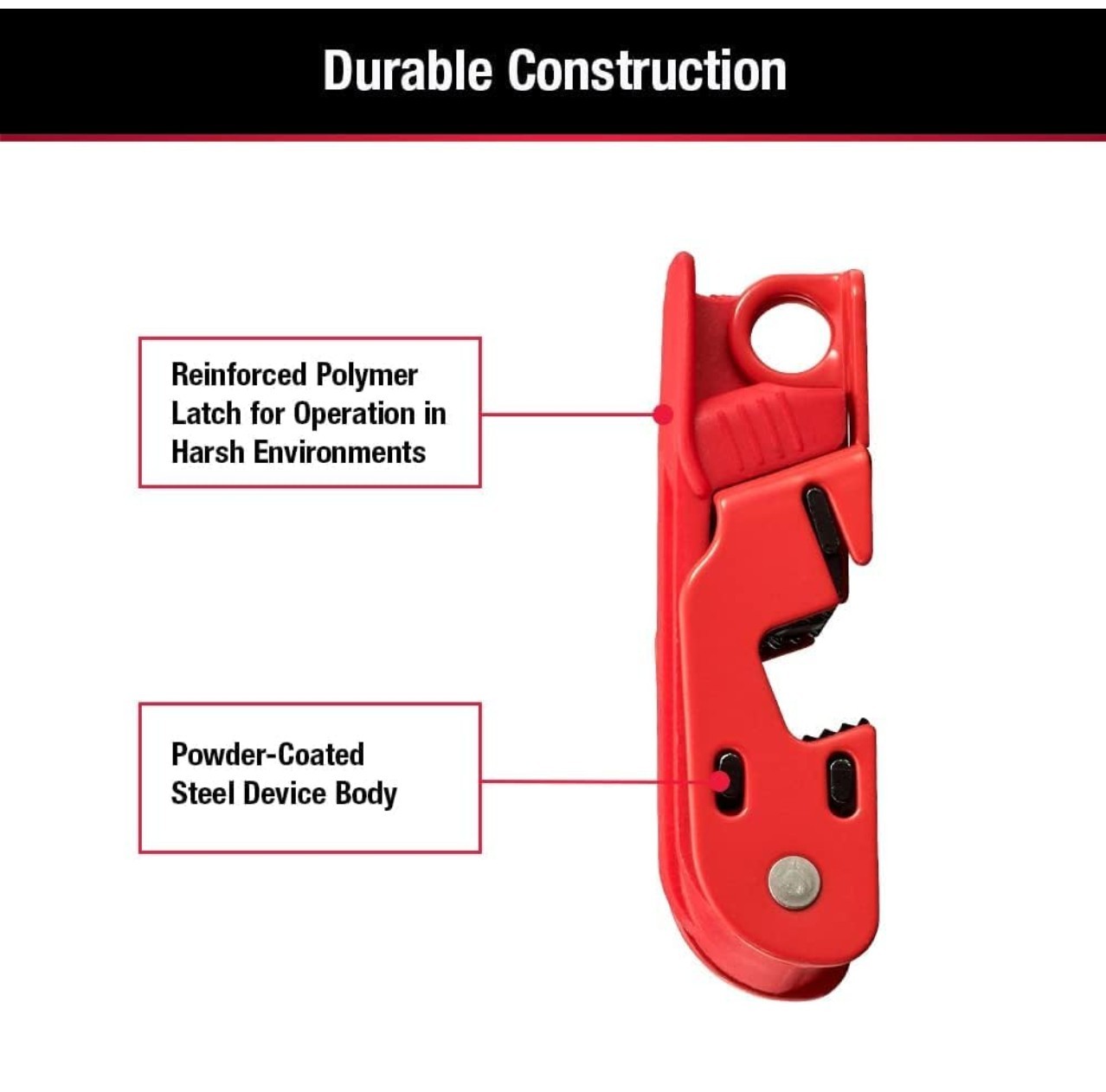 7 Pack Master Lock Red Circuit Breaker Lockout Tagout for Single/Double Toggles