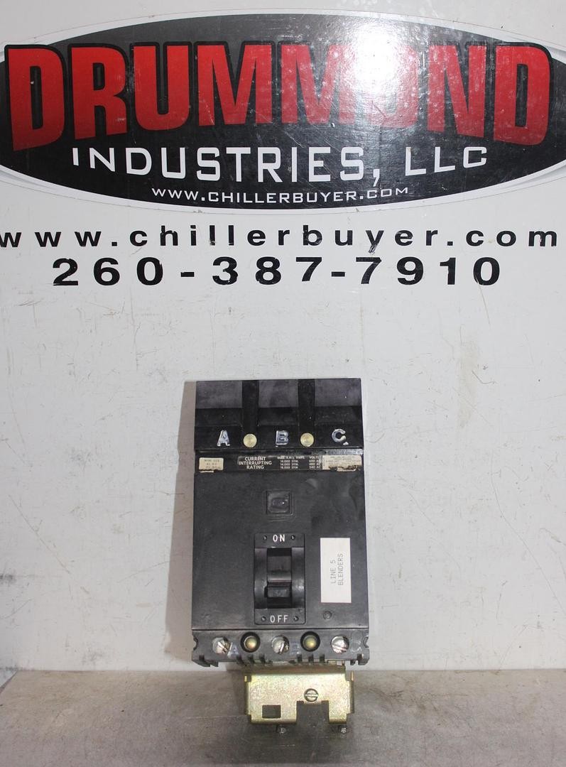 SQUARE D I-LINE CIRCUIT BREAKER FA36050 50 AMP 600 VAC 3-POLE