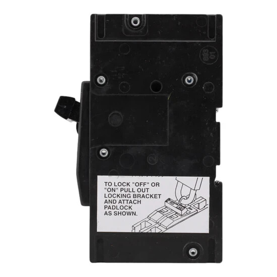 NEWSquare D QOU2100 Black 2 Pole Plug On Circuit Breaker 120/240 V 50/60Hz 100 A