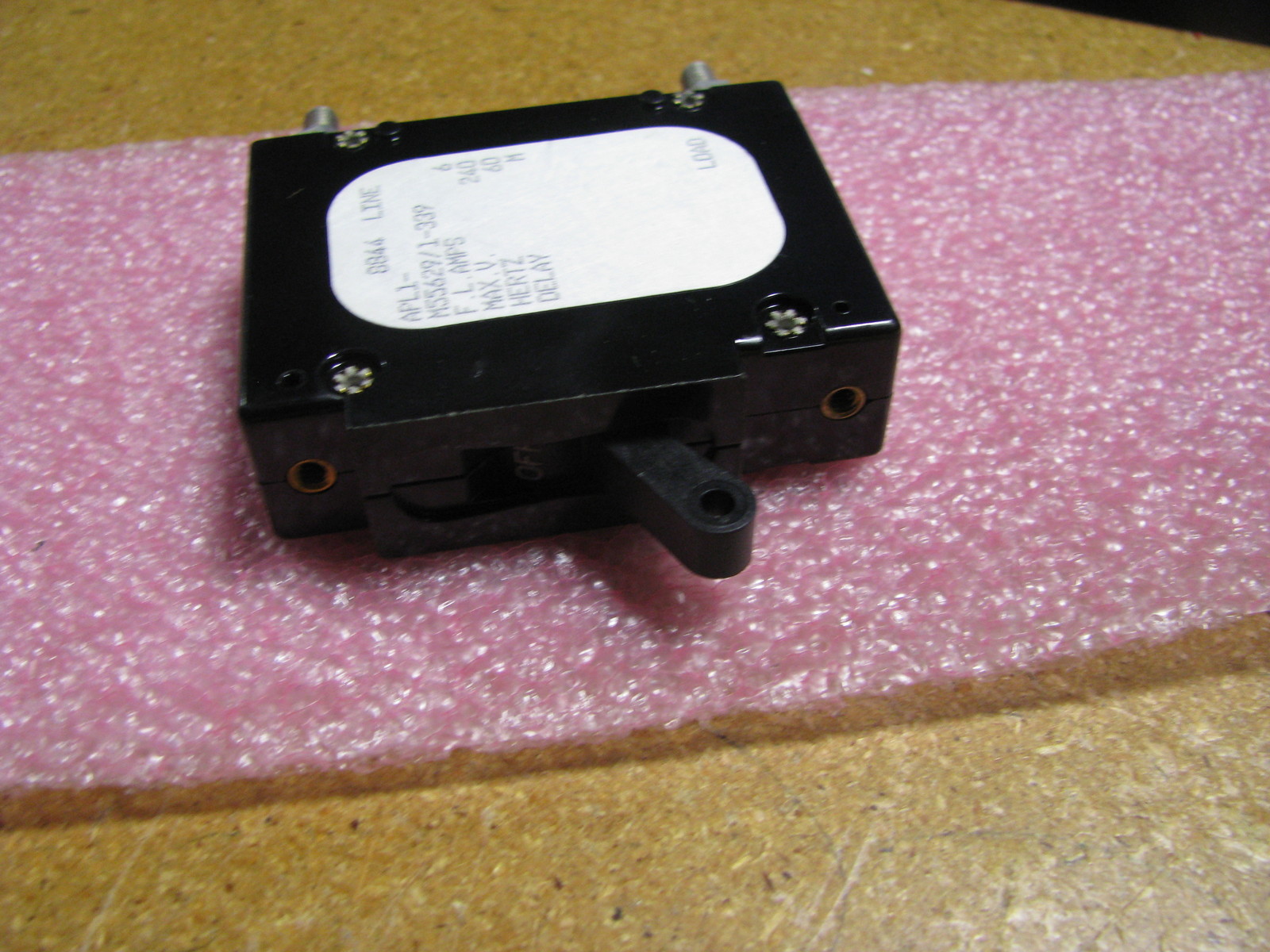 AIRPAX CIRCUIT BREAKER # M55629/1-339 NSN: 5925-01-341-2258