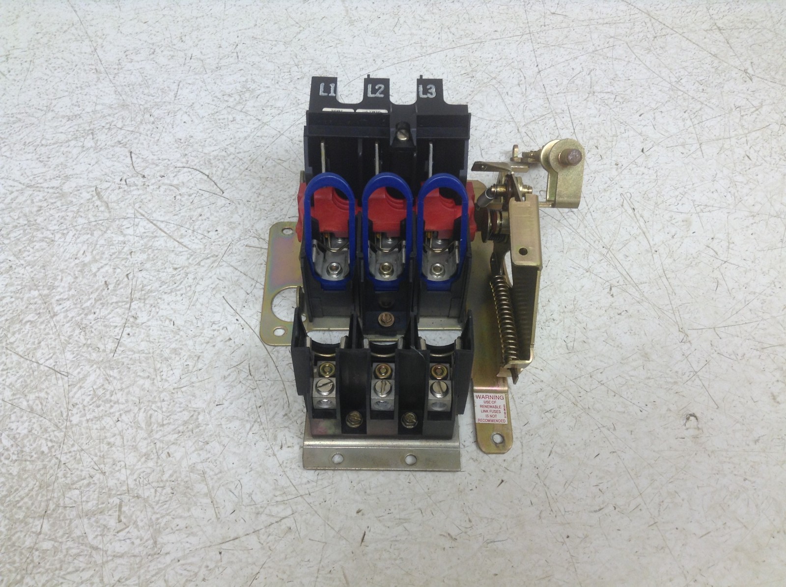 Square D 9422 TC-3 30 Amp 600 Volt Fusible Disconnect Switch 9422TC3 TC3 (OK)