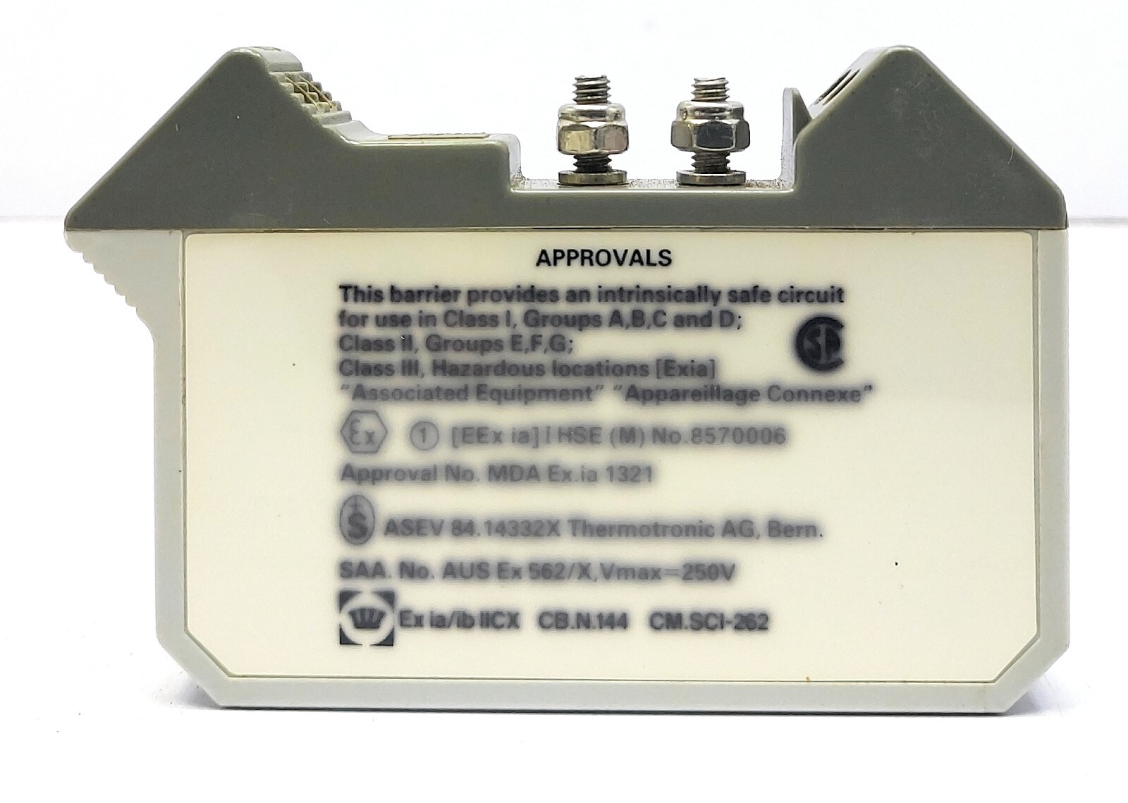 Measurement Technology Ltd. MTL761ac Shunt-Diode Safety Barrier