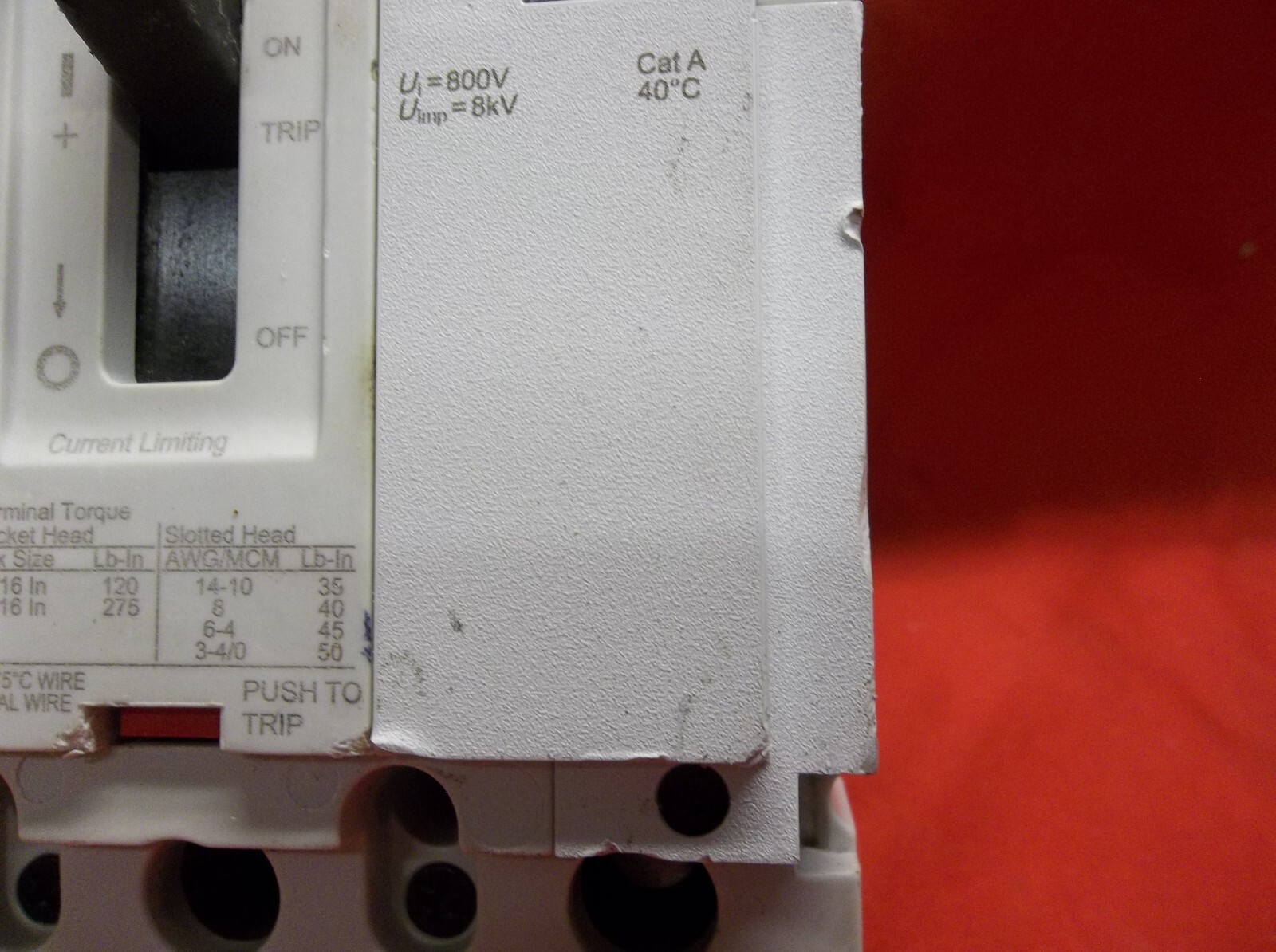 EATON PDG23M0060TFFL circuit breaker 335A7